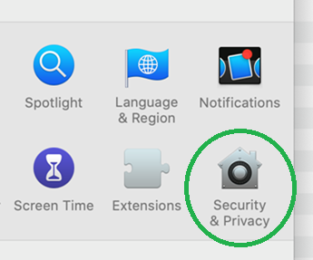 Image showing the security and privacy icon