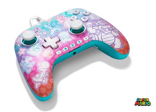 Advantage Wired Controller for Nintendo Switch 2 - Mushroom Kingdom