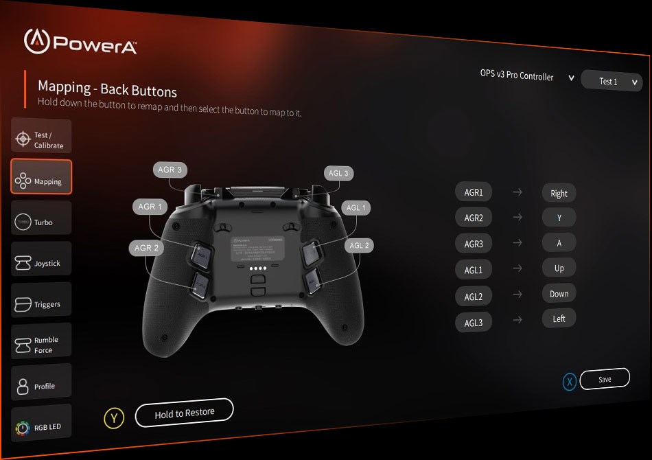 App screen showing trigger settings